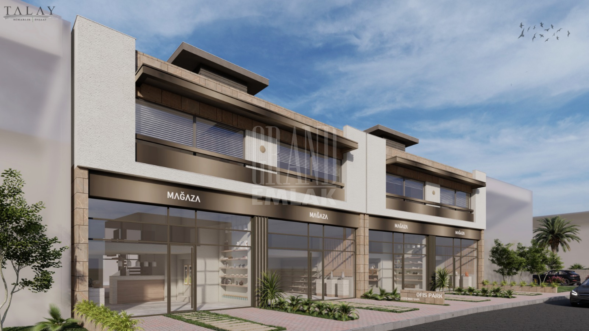 174 M2 3-Storey Shop + Office in Antalya, Ermenek — Muratpaşa, Antalya