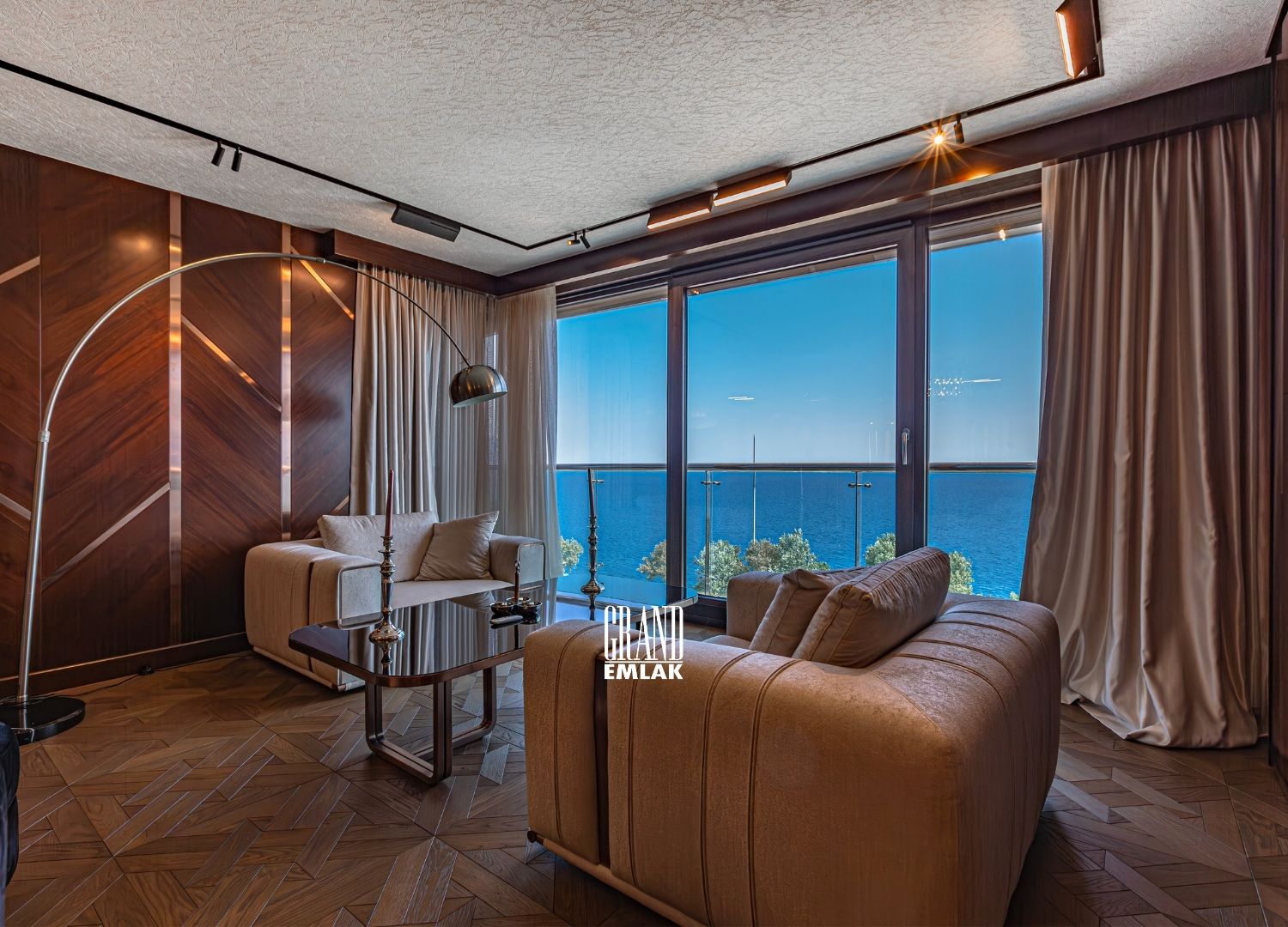 Antalya, zum Verkauf stehende 3+1 Wohnung mit voller Meerblick in Maki Homes — Fener, Muratpaşa, Antalya