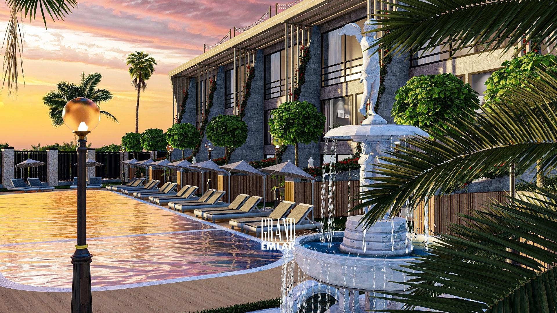 Kyrenia, Esentepe – Loft 1+1 Flats from Aqua Seaside Project — Esentepe, Çatalköy-Esentepe, Girne