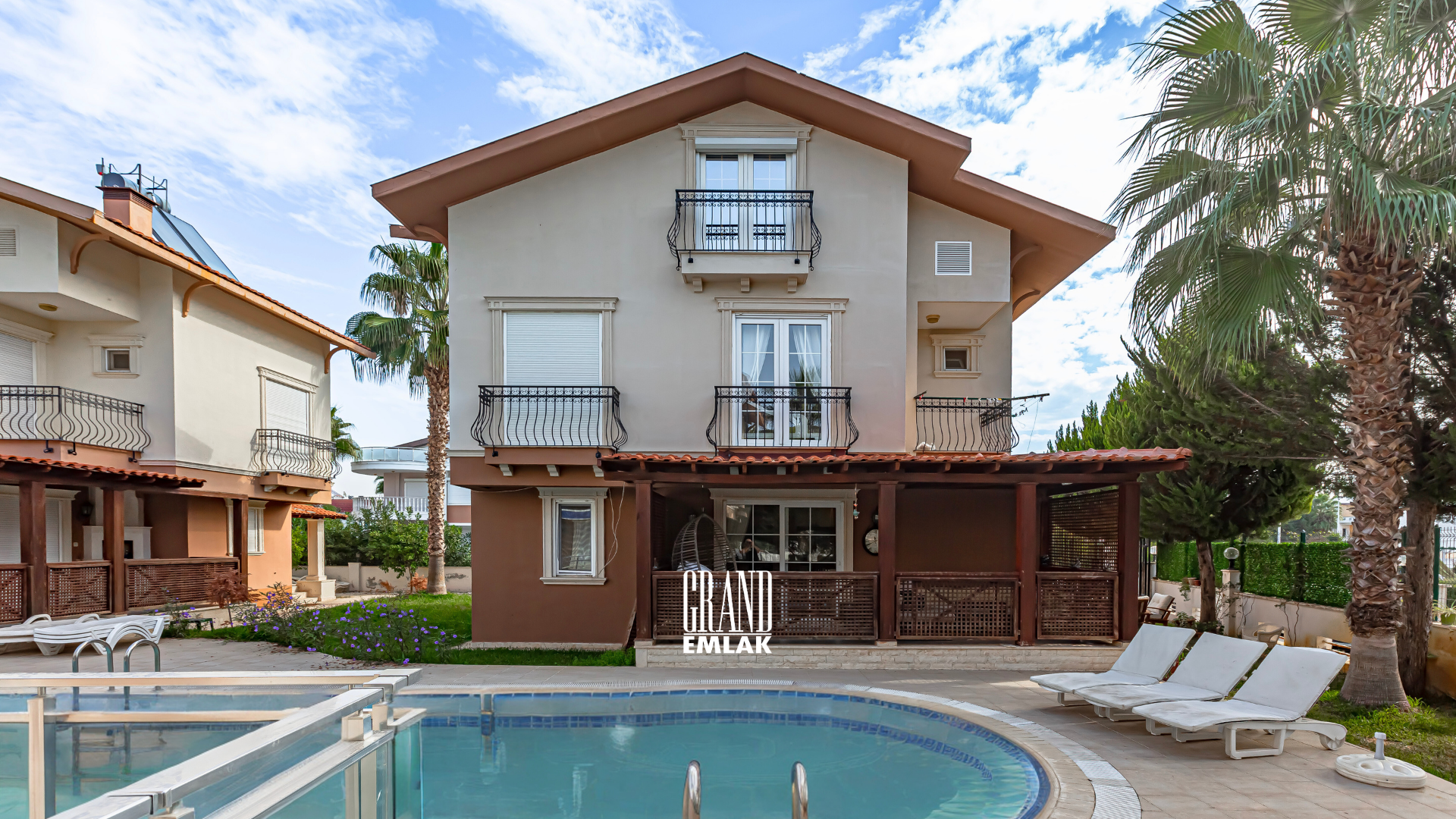 Luxury 4+1 Detached Villa for Sale Near Golf Courses in Belek, Antalya — Belek, Serik, Antalya