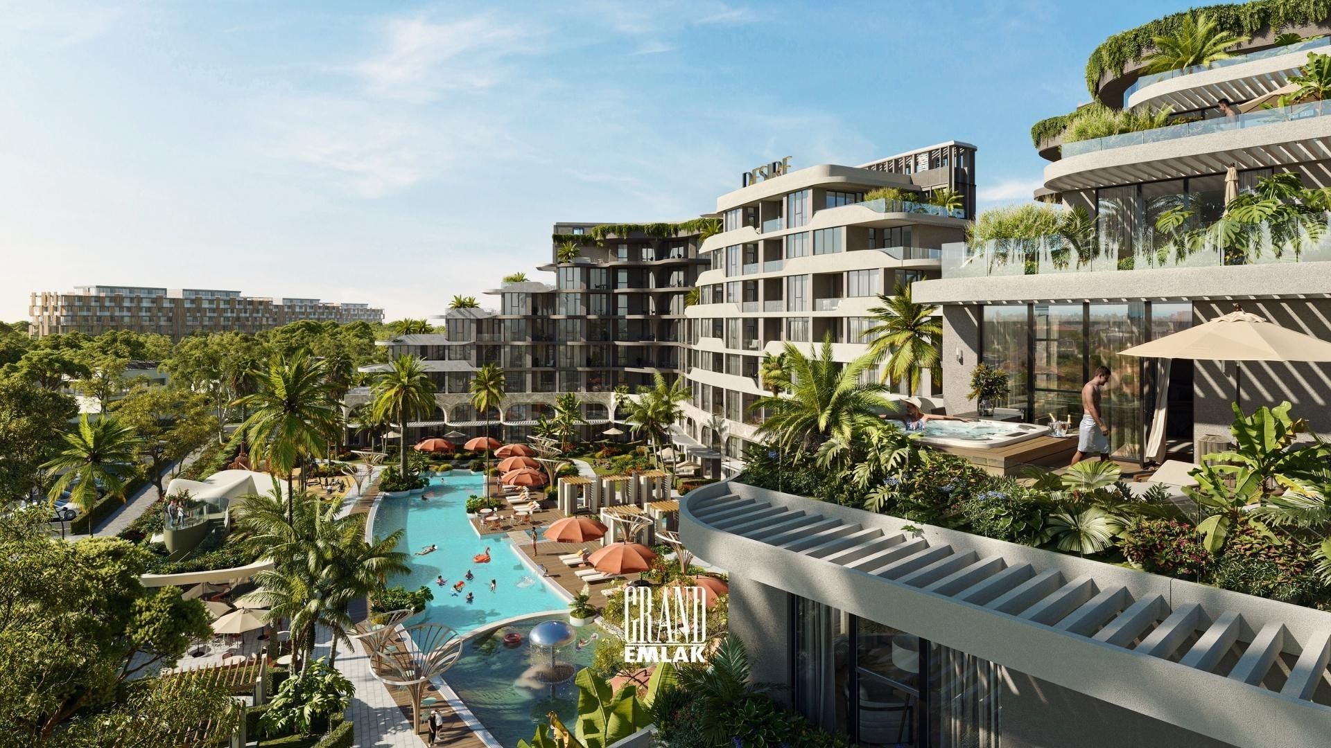 Antalya, Altıntaş – 1+1 Terrace Residences for Sale in the Desire Project — Altıntaş, Aksu, Antalya