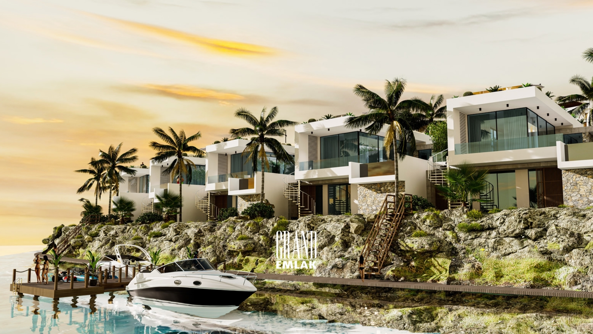 Flats and Villas for Sale in the Natulux Project, Küçük Erenköy, TRNC — Tatlısu, Gazimağusa