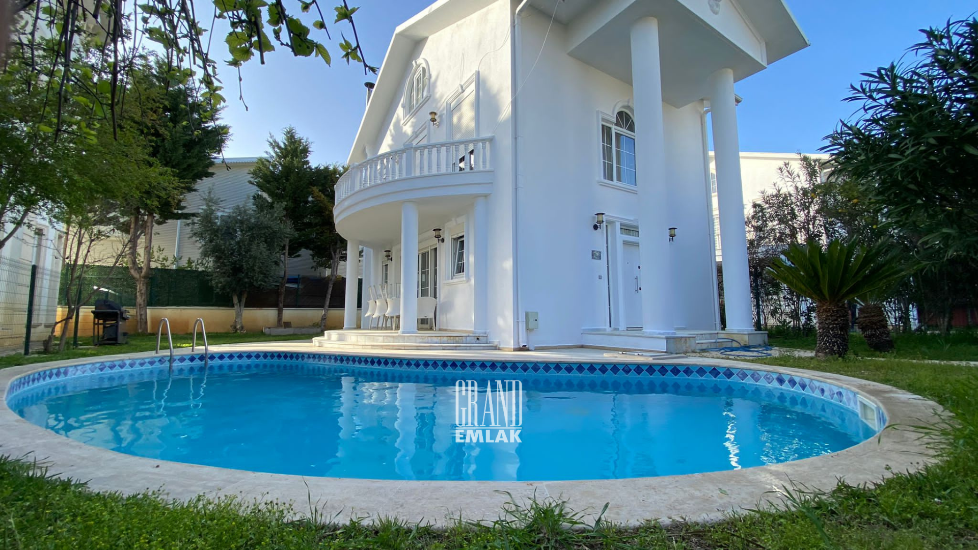 Voll möblierte 3+1 freistehende Villa mit privatem Pool zum Verkauf in Belek — Belek, Serik, Antalya