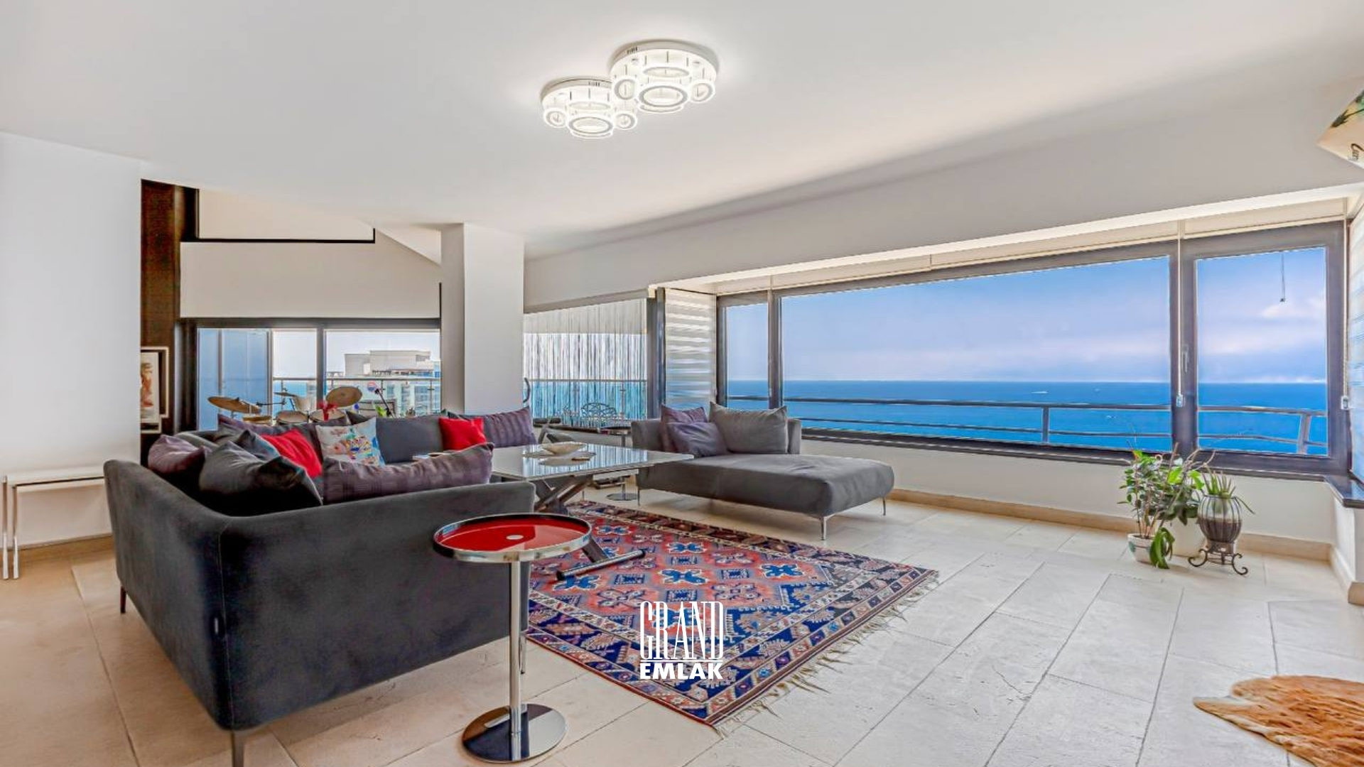 Luxuriöse 3+1 Duplex-Wohnung am Meer in Lara, Yeşilbahçe zu verkaufen — Lara, Muratpaşa, Antalya