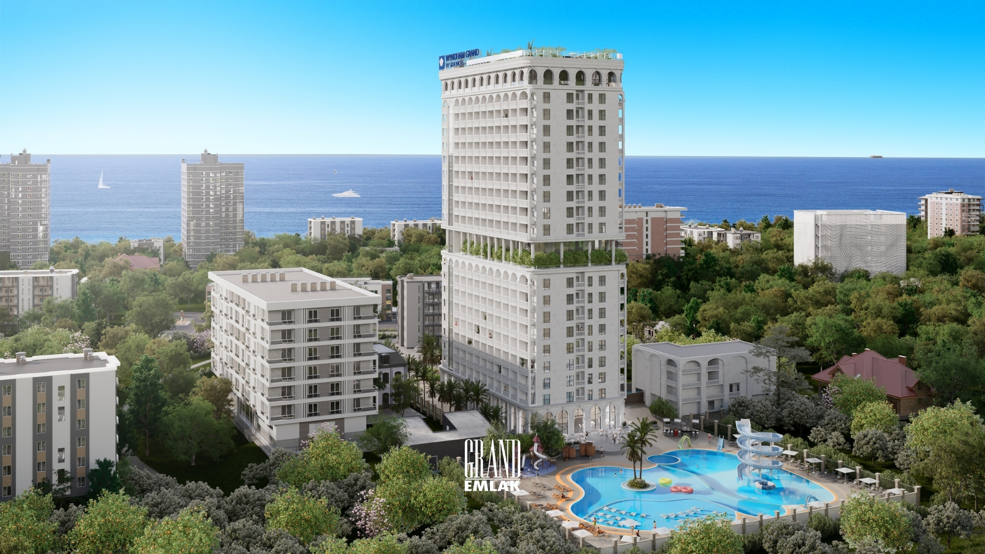Luxury Apartments for Sale in the Aqua Project in Georgia — Gonio, Helvaçauri, Acara