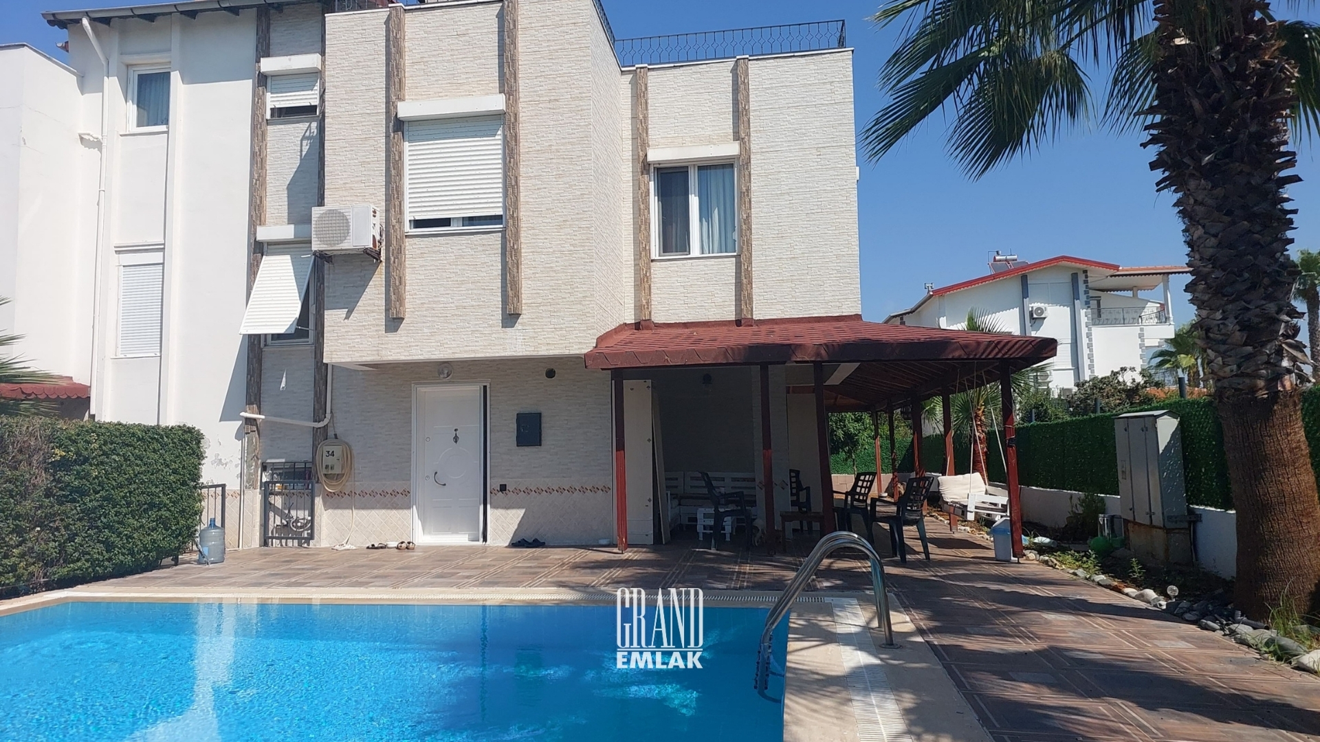 Detached 5+1 Triplex Villa with Private Pool and Spacious Garden in Belek — Belek, Serik, Antalya