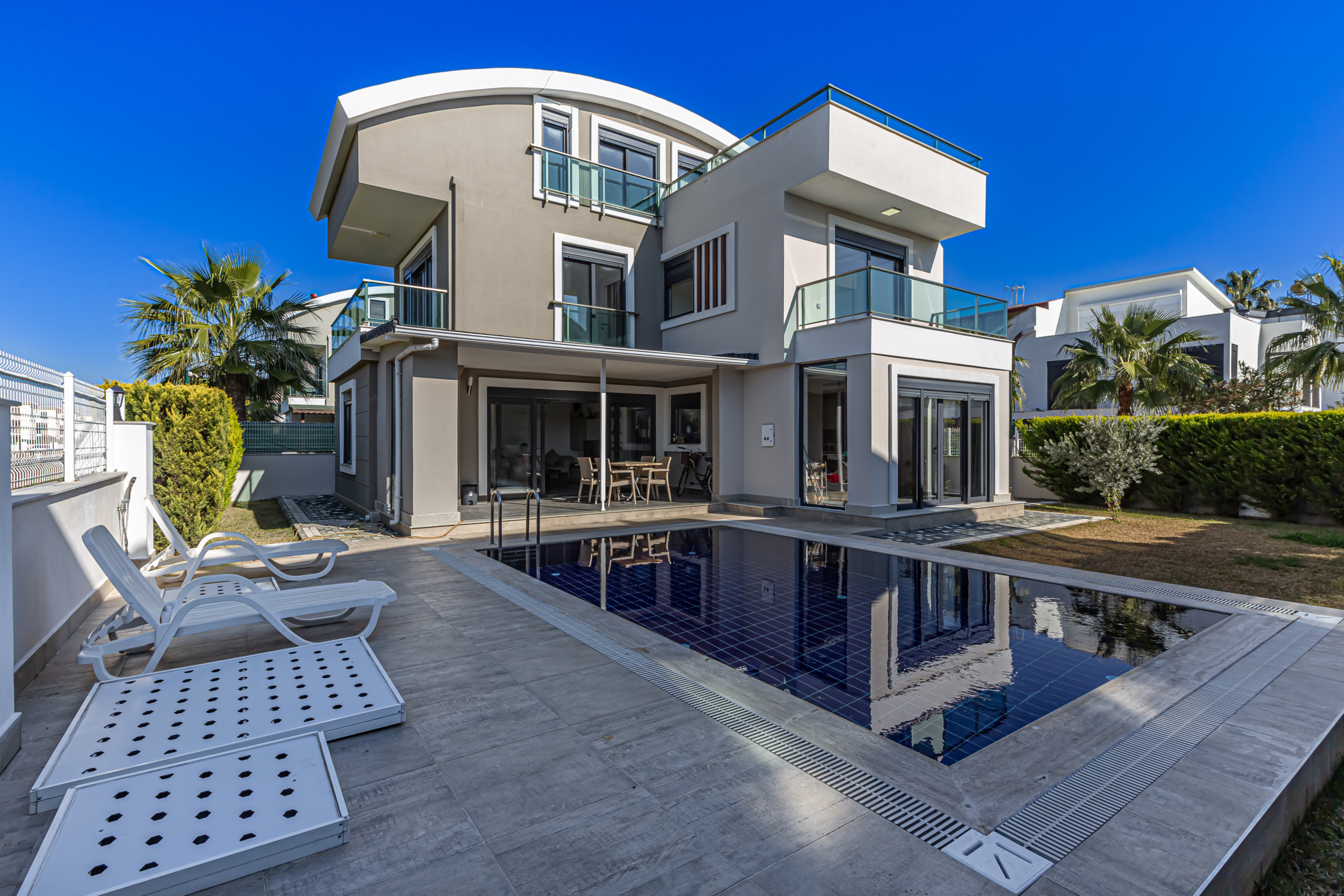 Luxury Detached 4+1 Villa for Sale in Kadriye, Antalya — Kadriye, Serik, Antalya