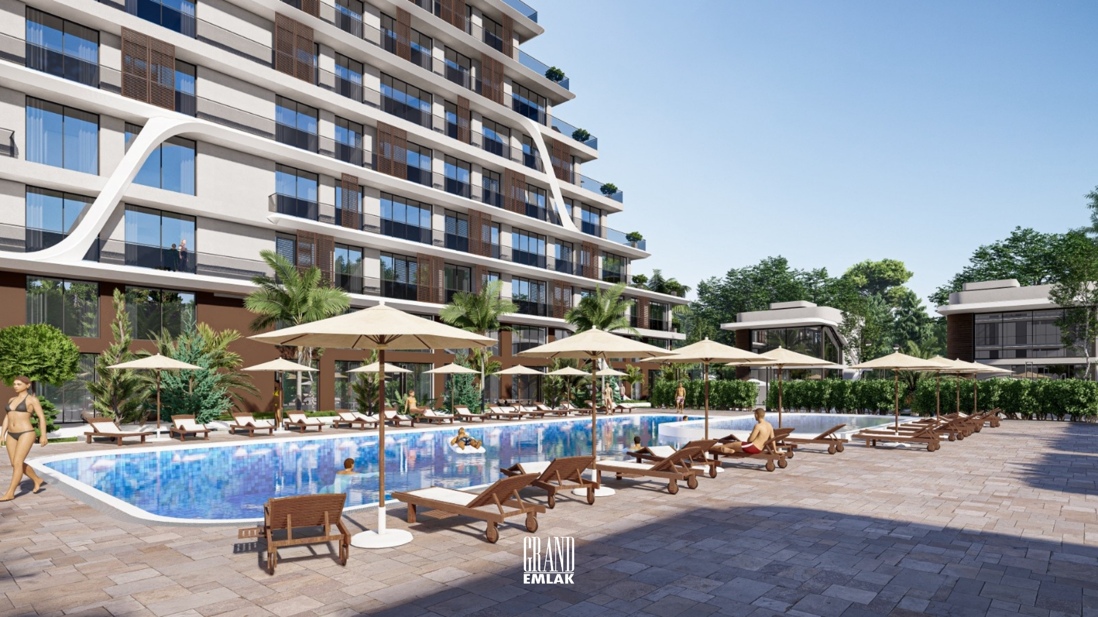 2+1 Apartment for Sale in the Vista Sunset Project, Aksu, Altıntaş — Altıntaş, Aksu, Antalya