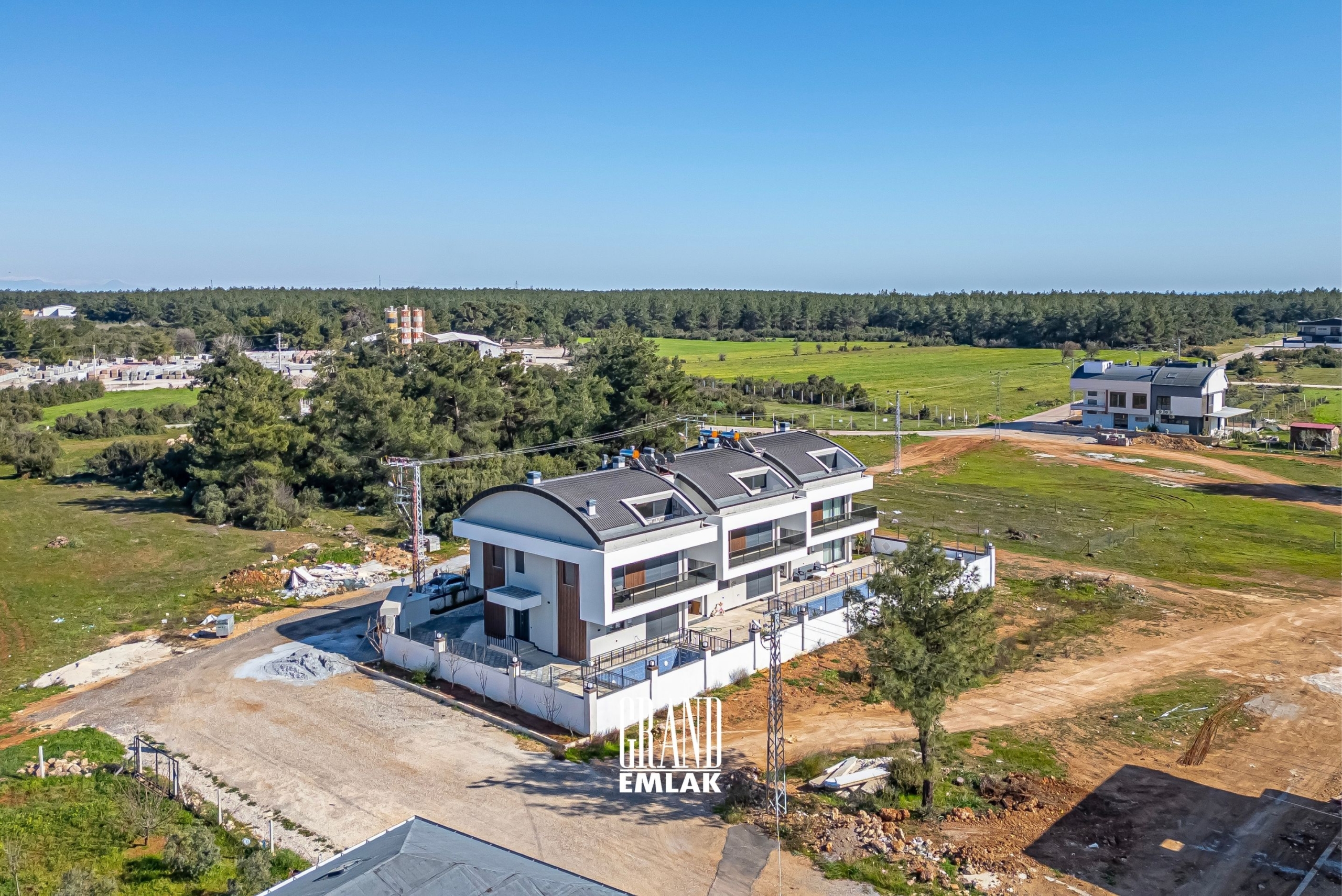 Luxury Villa Awaiting Its First Owner in Odabaşı, Antalya’s Oxygen-Rich Natural Setting — Döşemealtı, Antalya