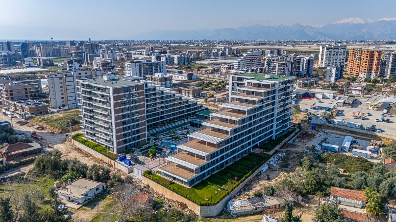 1+1 Apartment for Sale in Cross Twins, Altıntaş — Altıntaş, Aksu, Antalya