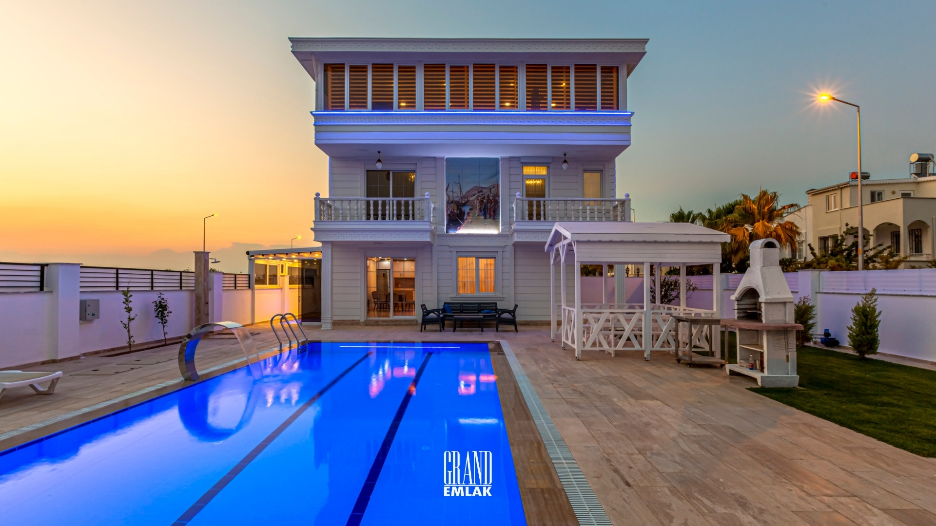 Freistehende 5+1 Luxusvilla mit Pool zu vermieten, Belek, Antalya — Kadriye, Serik, Antalya