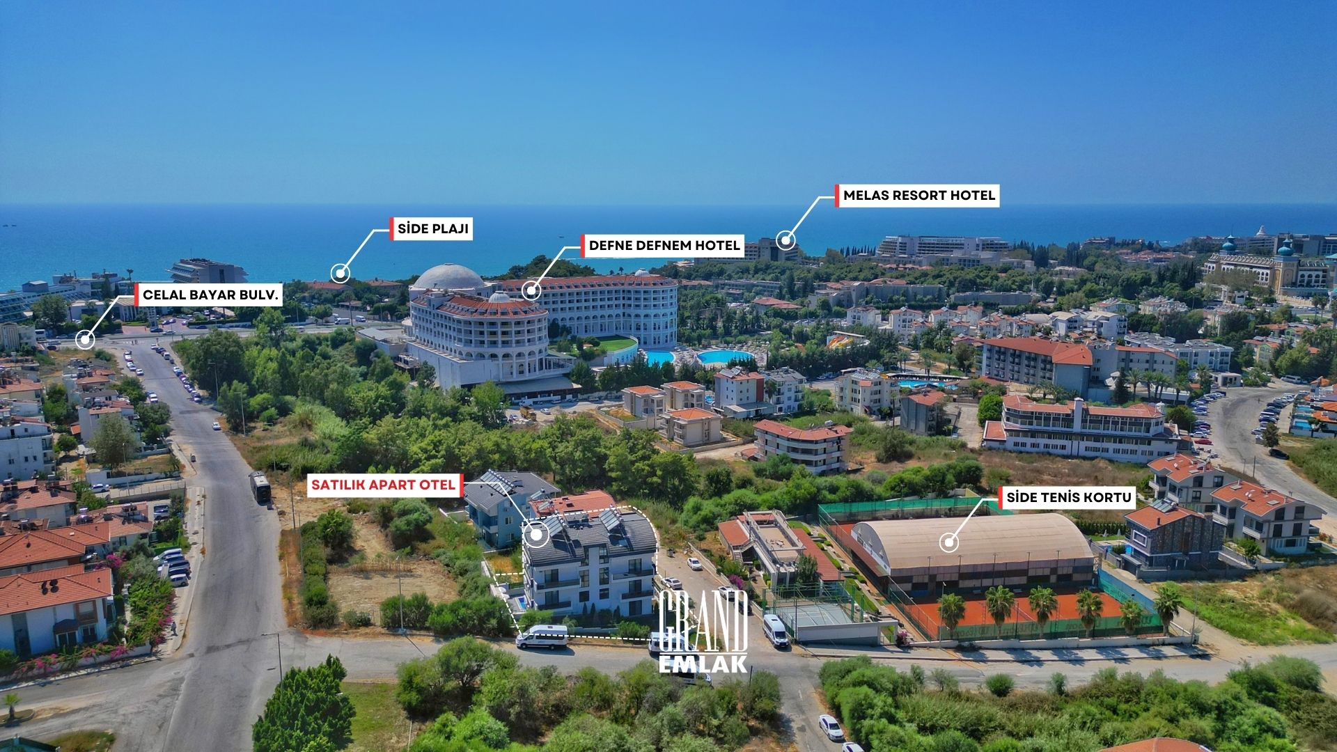 Boutique Hotel for Sale near the Sea in Manavgat Side — Side, Manavgat, Antalya