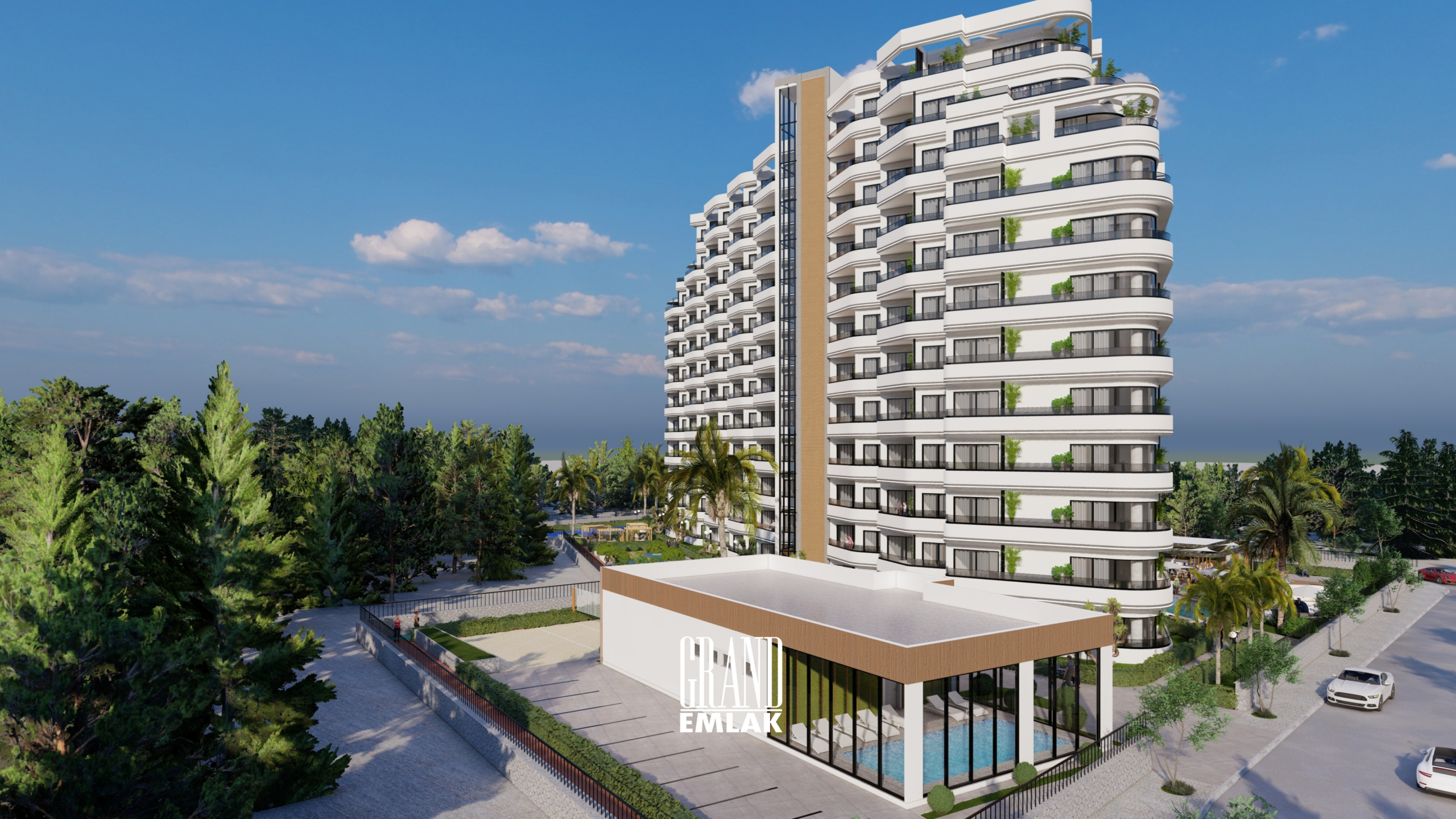 Coastal Heaven Sealife Project, 1+1 Apartment for Sale in Lefke, Gaziveren, TRNC — Gaziveren, Lefke