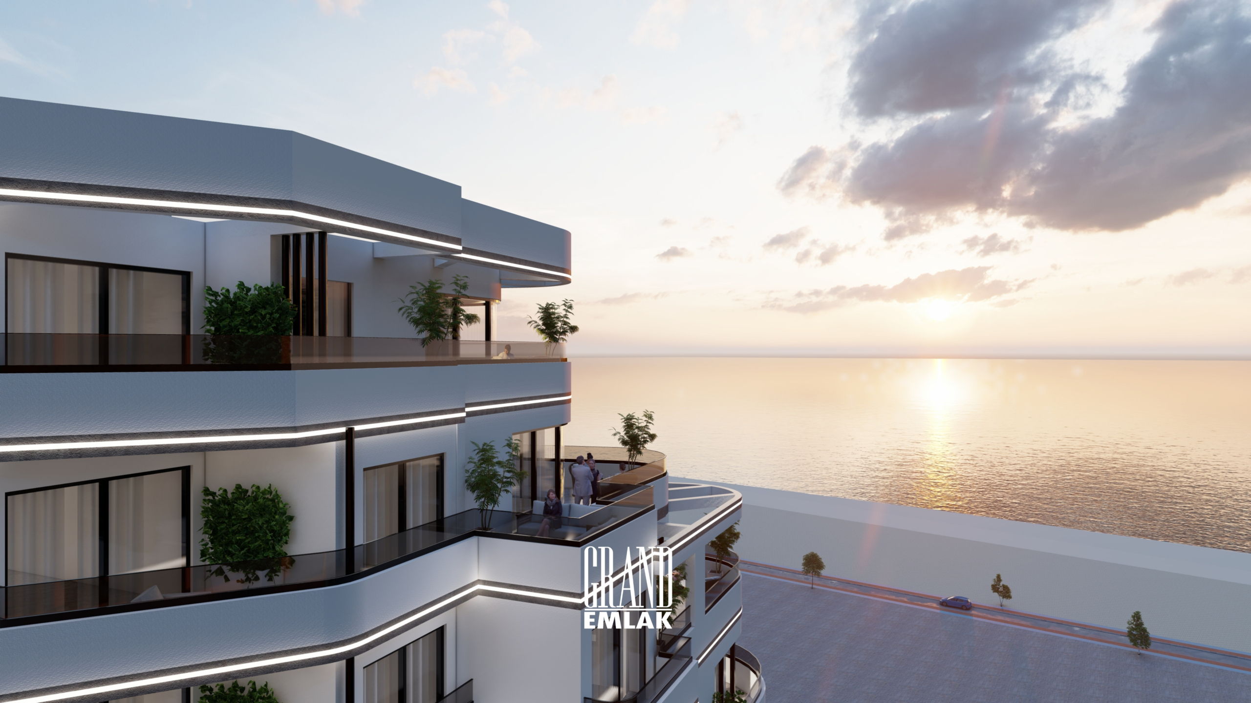 Coastal Heaven Sealife Project, 1+0 Apartment for Sale in Lefke, Gaziveren, TRNC — Girne