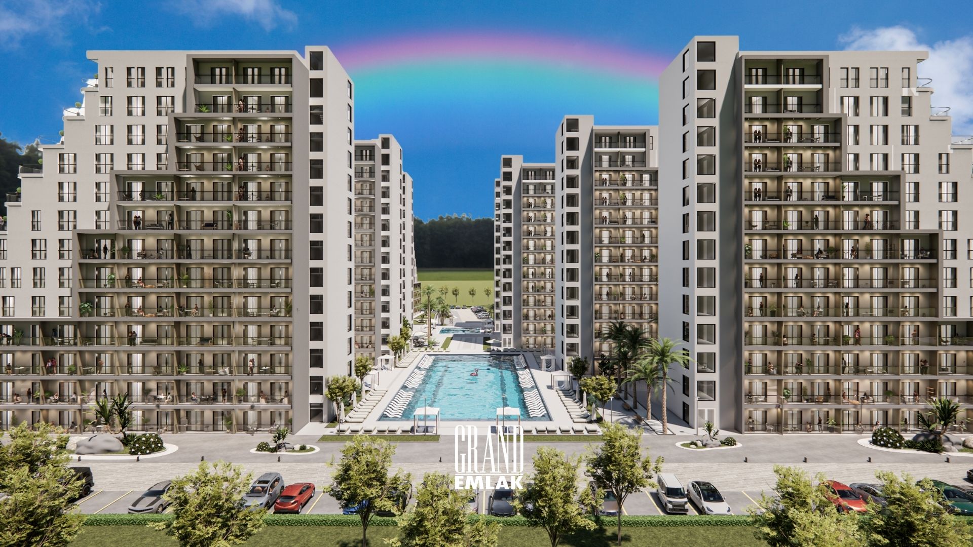 TRNC, Geçitkale, Gateway Homes Project, 1+1 Apartment for Sale — Geçitkale, Geçitkale-Serdarlı, Gazimağusa