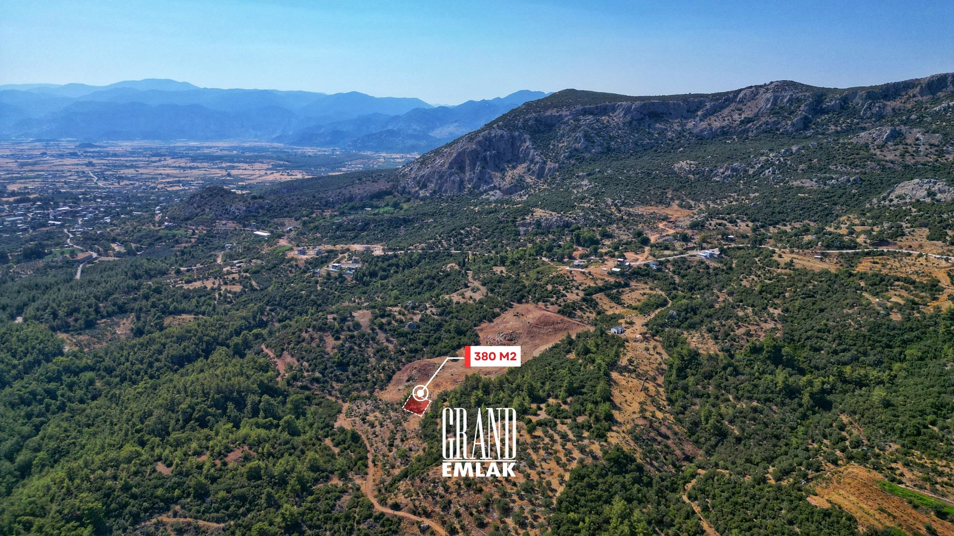 Land for Sale Suitable for Villa Construction in Ekşili, Döşemealtı, Antalya, 380 m² — Ekşili, Döşemealtı, Antalya