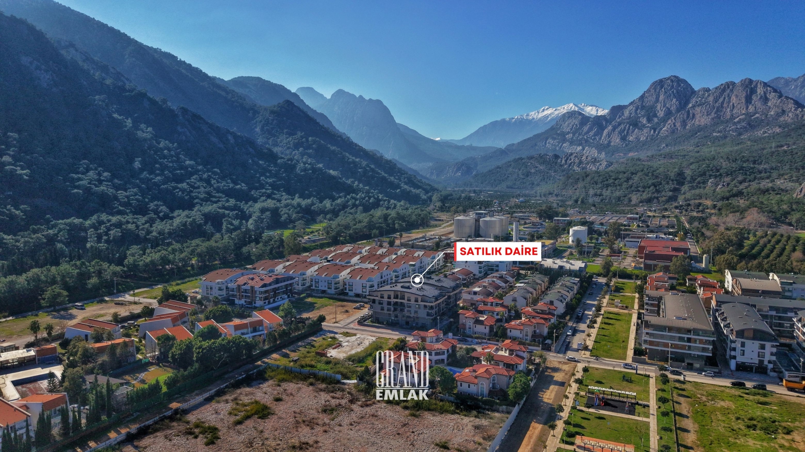 Konyaaltı, Sarısu’da, Doğapark Evleri Sitesi’nde Satılık 2+1 Sıfır Daire — Sarısu, Konyaaltı, Antalya