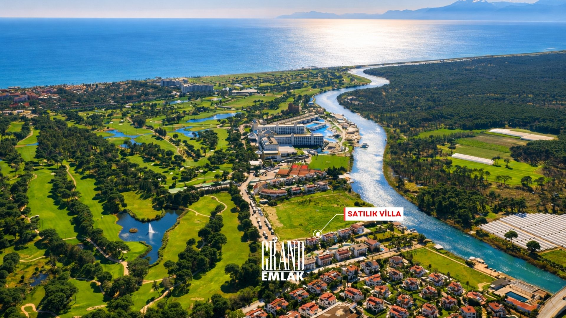 4+1 Villa for Sale in Sea Shell Residence, Adjacent to Belek Golf Courses. — Kadriye, Serik, Antalya