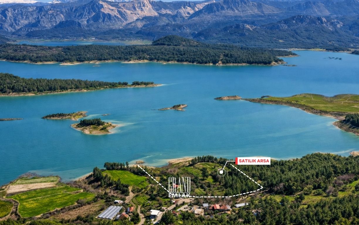 Land For Sale With Ready Granded Hotel and Villa Project by Karacaören Lake — Elsazı, Bucak, Burdur