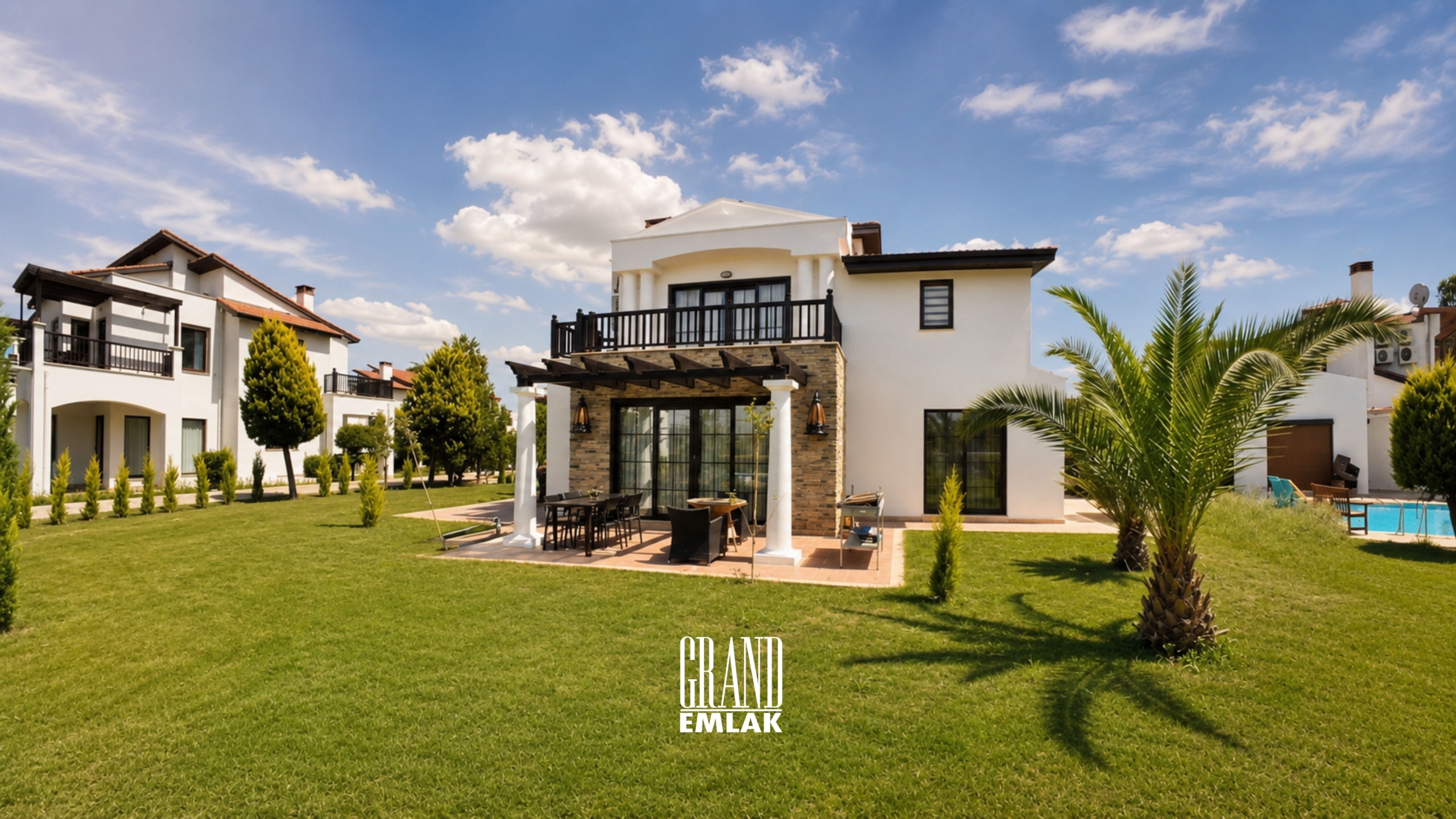 Belek, 6+1 Detached Villa for Sale in a Luxury Residential Complex — Kadriye, Serik, Antalya