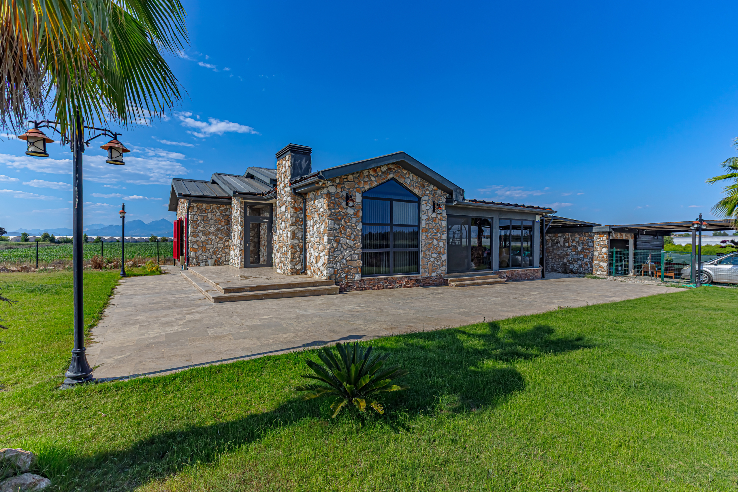 Detached Villa for Sale on 16 Decares of Land in Eminceler, Antalya — Eminceler, Serik, Antalya
