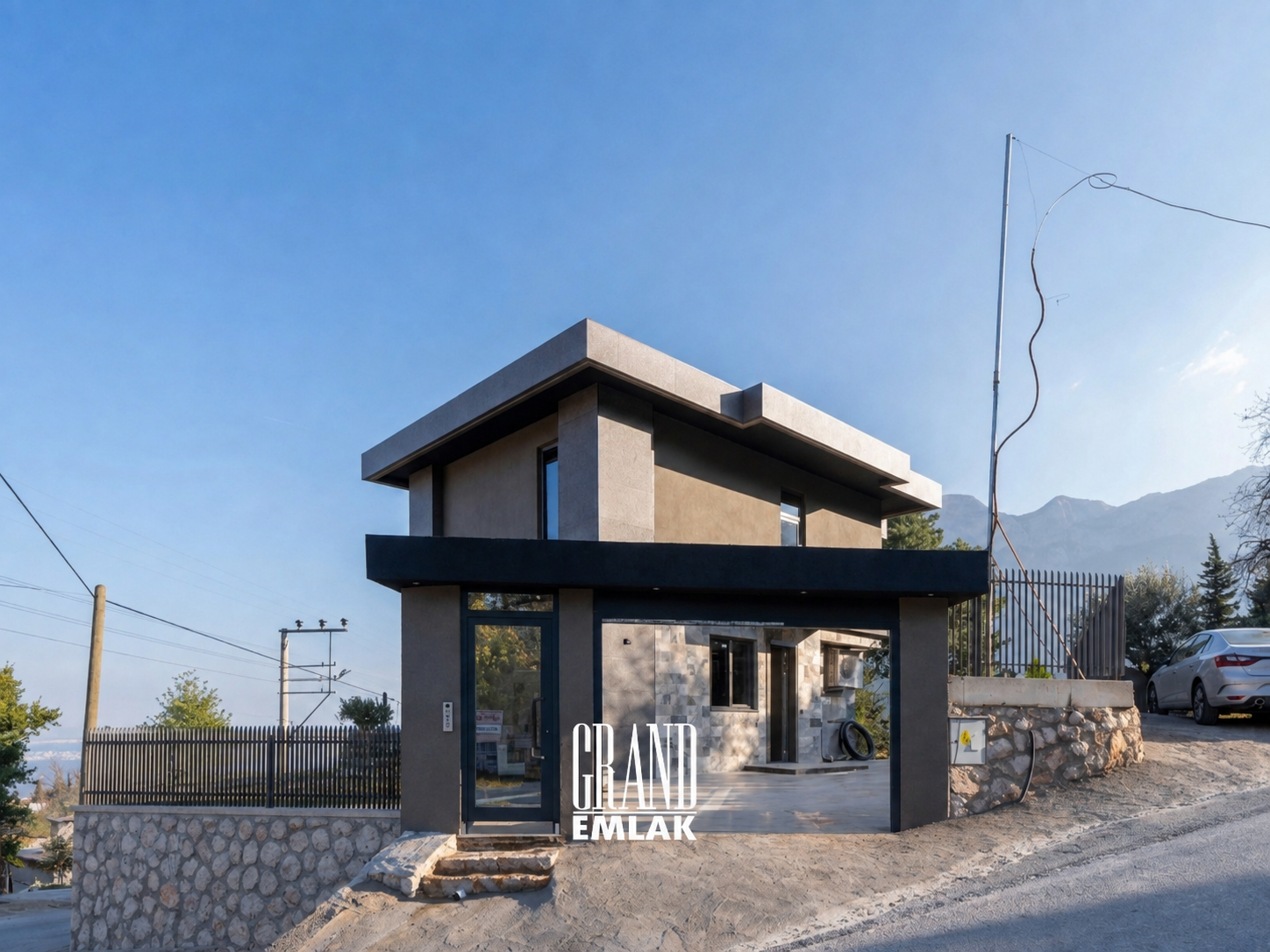 Luxury 3+1 Villa for Sale in Antalya Geyikbayırı with Antalya Views — Geyikbayırı, Konyaaltı, Antalya