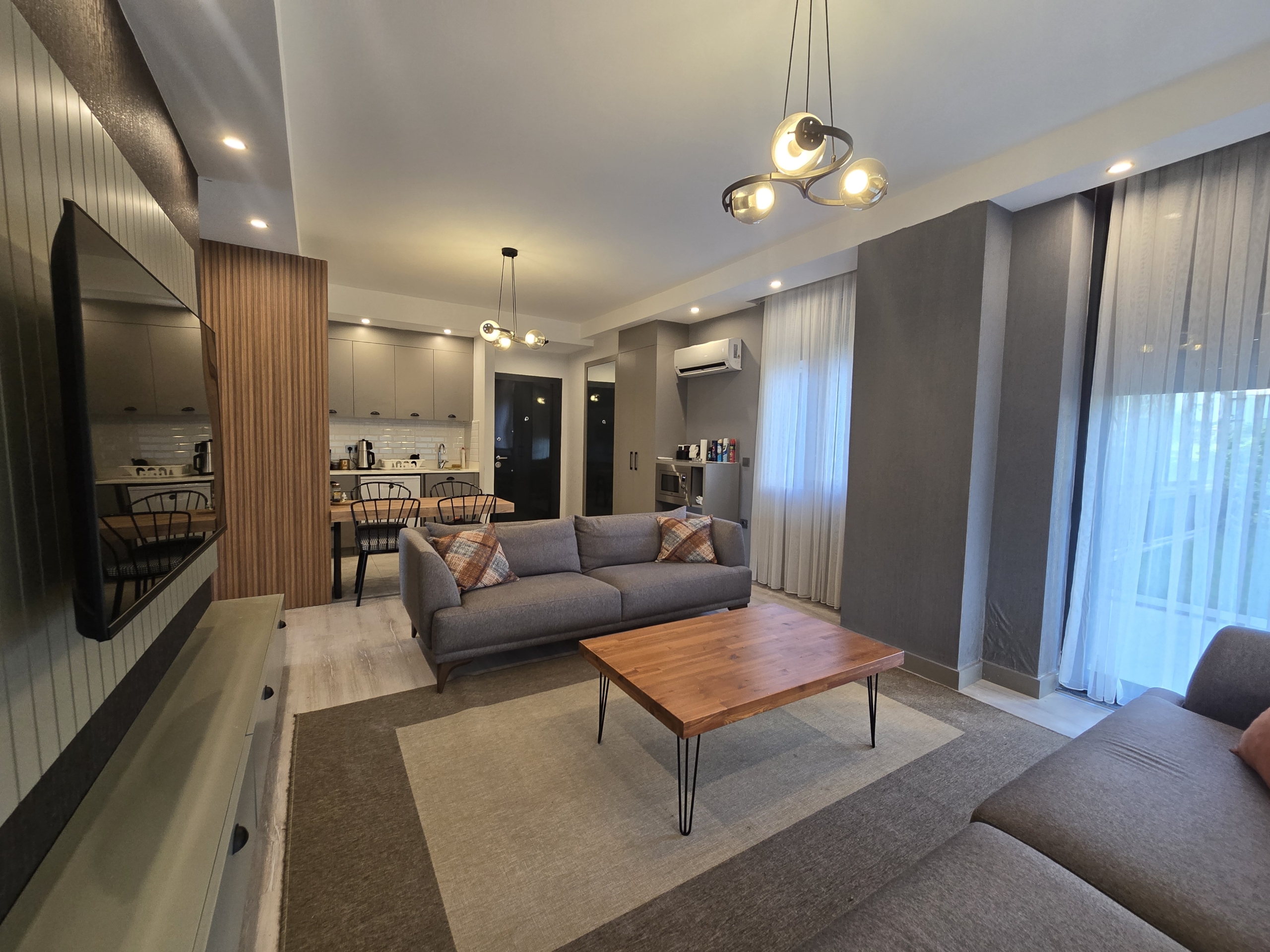 2+1-lägenhet på trädgårdsplan uthyres i Port Residence, Altıntaş — Altıntaş, Aksu, Antalya
