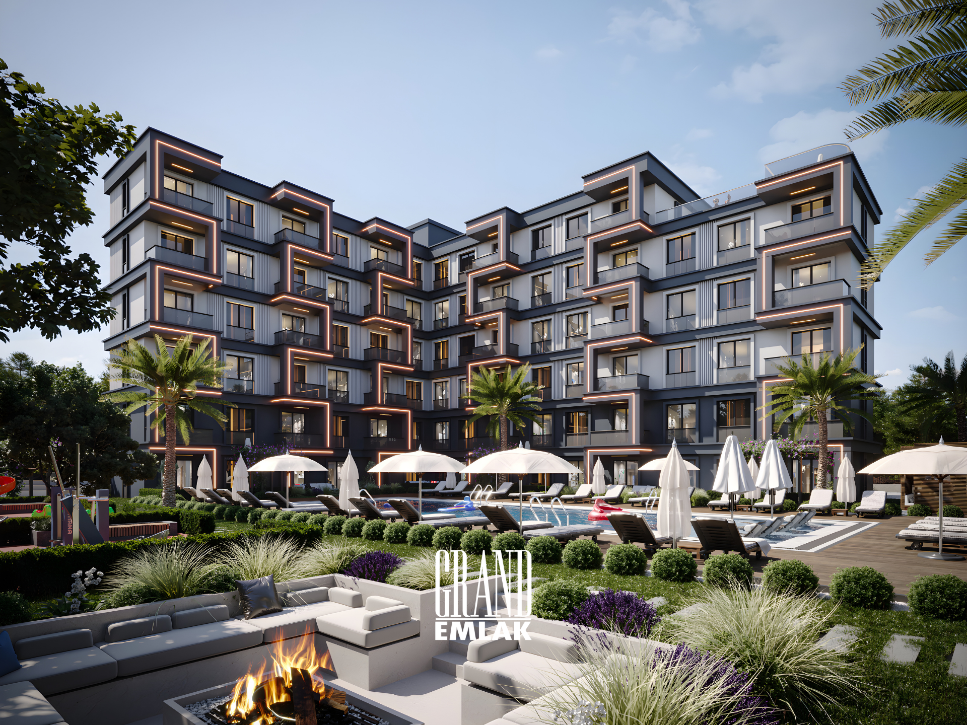 Altıntaş’ta Sapphire Sitesi’nde Akıllı Ev Sistemli 2+1 Daire — Altıntaş, Aksu, Antalya