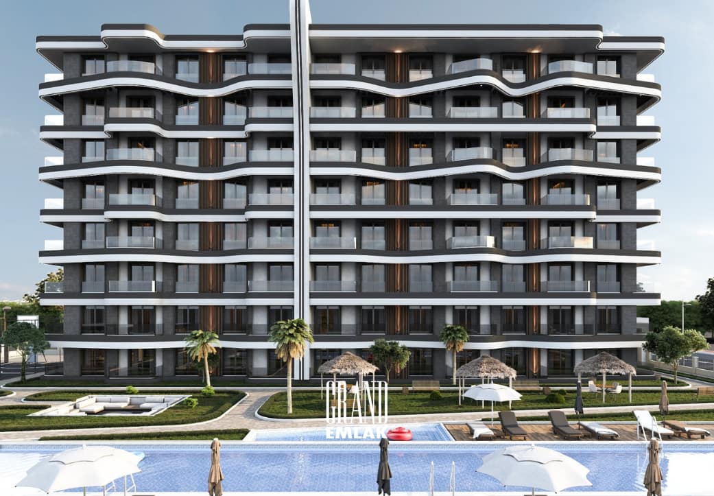 Antalya Altıntaş Platinium Sitesi’nde Akıllı Ev Sistemli, Havuzlu Lüks 1+1 Satılık Daire — Altıntaş, Aksu, Antalya