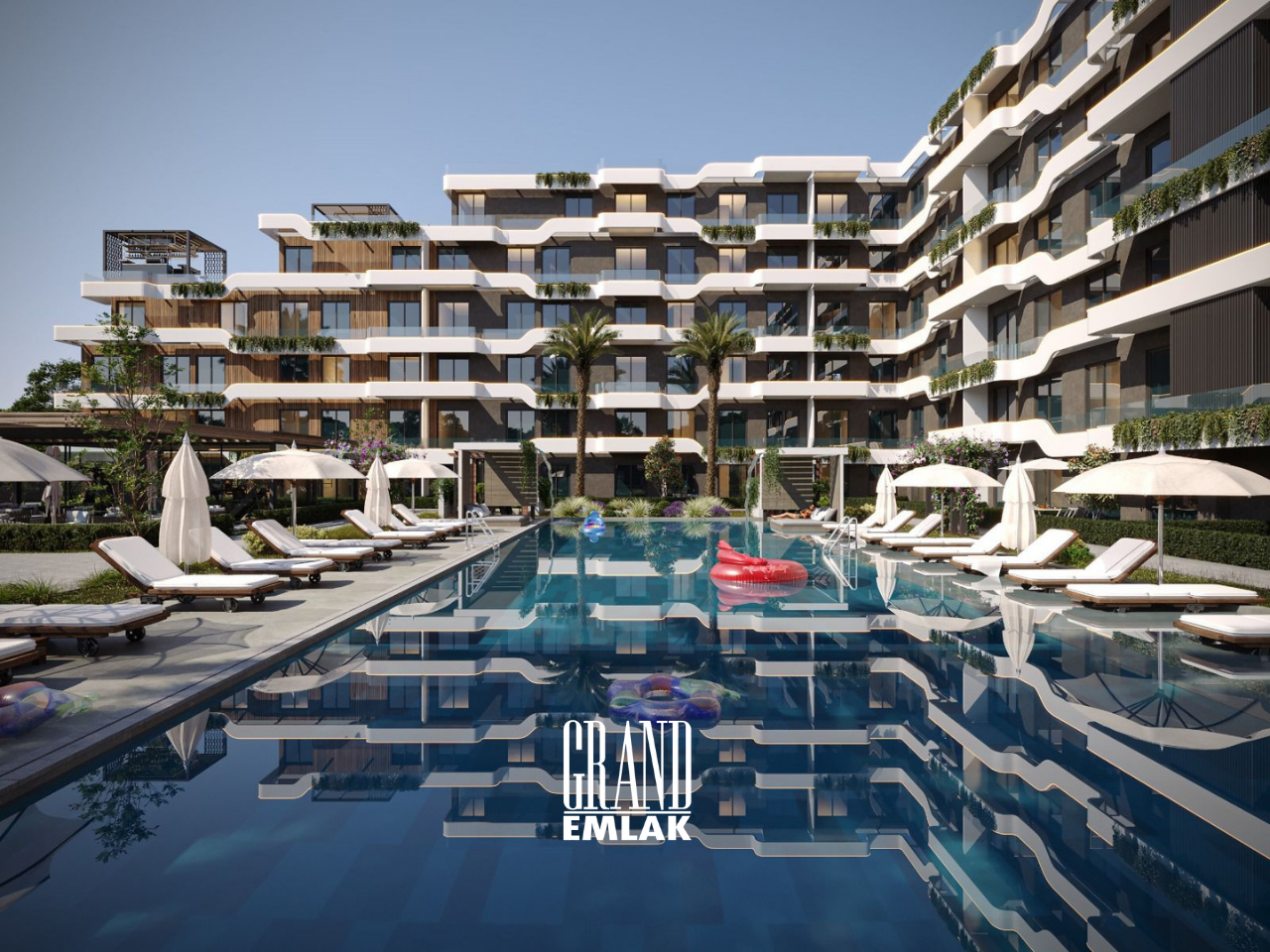 Antalya Altıntaş Diamond Sitesi’nde Sosyal Donatılı, Akıllı Ev Sistemli Satılık 2+1 Daire — Altıntaş, Aksu, Antalya